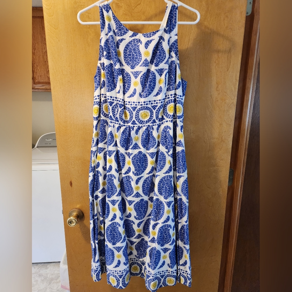 Boden midi lined dress